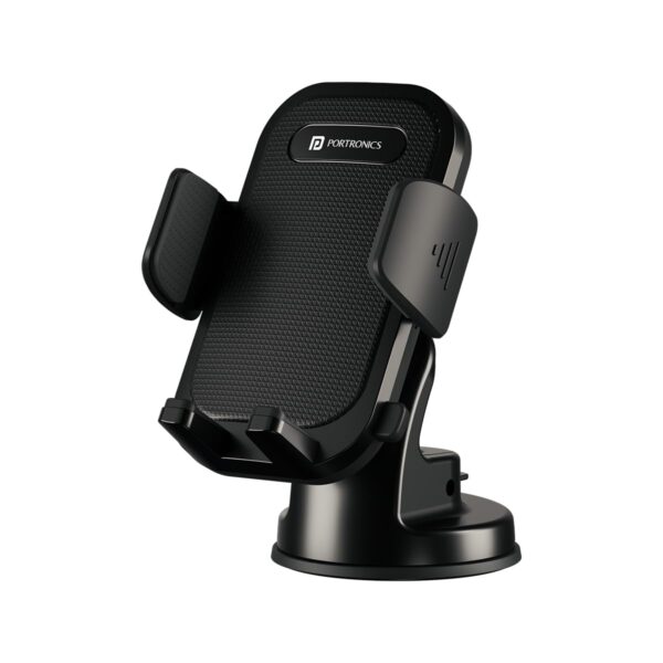 Portronics Clamp M4 Car Phone Holder Stand with 360Best Amazon Deals Portronics Clamp M4 Car Phone Holder Stand with 360Best Amazon Deals