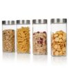 ISKO | Borosilicate Glass Jar | with Steel Cap | 1000ML |Best Amazon Deals