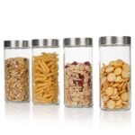 ISKO | Borosilicate Glass Jar | with Steel Cap | 1000ML |Best Amazon Deals