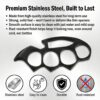 Stainless Steel Bottle Cap Opener – Compact & LightweightBest Amazon Deals