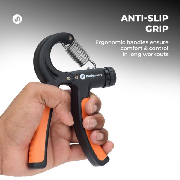 Bodyband Hand Grip Workout Strengthener, Adjustable HandBest Amazon Deals
