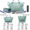 Royals hub Large Capacity Folding Travel Tote Bag, Oxford Fabric Waterproof