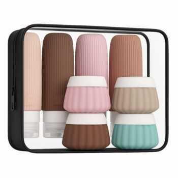 Glivary travel Bottles Kit for Toiletries Organizer BPABest Amazon Deals