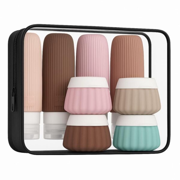 Glivary travel Bottles Kit for Toiletries Organizer BPABest Amazon Deals Glivary travel Bottles Kit for Toiletries Organizer BPABest Amazon Deals