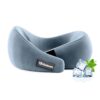 Billebon Gel Infused Memory Foam Neck Pillow, TravelBest Amazon Deals Billebon Gel Infused Memory Foam Neck Pillow, TravelBest Amazon Deals