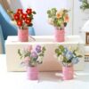 VRB Dec 1pcs Artificial Crochet Flower Bouquet/ArtificialBest Amazon Deals