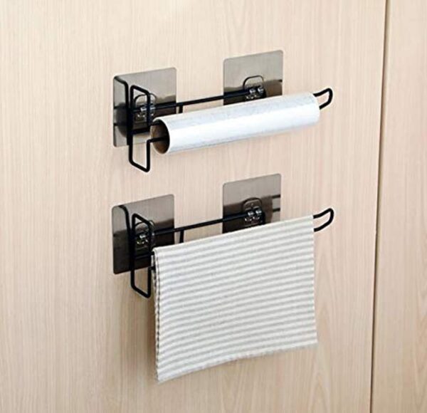Self Adhesive Wall Mounted 3 in 1 Paper Towel Holders,Best Amazon Deals