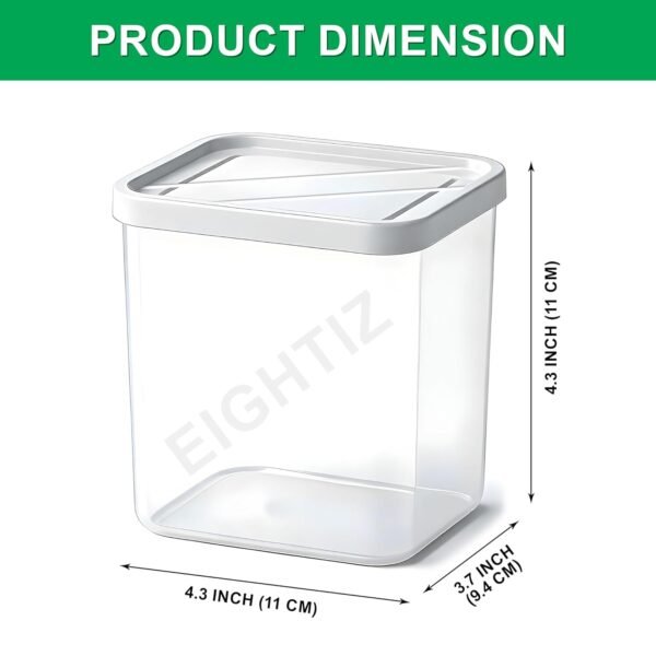 Eightiz Fridge Storage Boxes (Pack of 6) Freezer &Best Amazon Deals