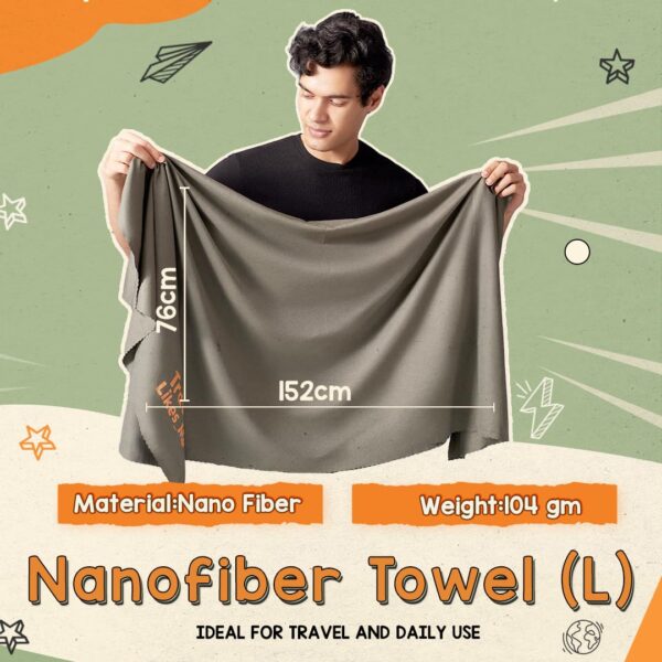 TRAVEL LIKES ME Bath Towel – Quick Dry for Men & Women,Best Amazon Deals