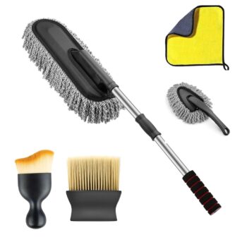 ORJILO 5 PCS Microfiber Car Duster Kit Interior &Best Amazon Deals ORJILO 5 PCS Microfiber Car Duster Kit Interior &Best Amazon Deals