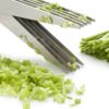 Stainless Steel Multi-Function 5 Blade Herbs VegetableBest Amazon Deals