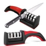 RazorSharp 4-Stage Manual Knife Sharpener Tool | DiamondBest Amazon Deals