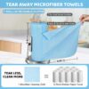 HASTHIP Microfiber Cleaning Cloth Roll 25x25CM Tear-AwayBest Amazon Deals