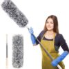 SMTG Upgraded Long Handle Microfiber Feather CeilingBest Amazon Deals