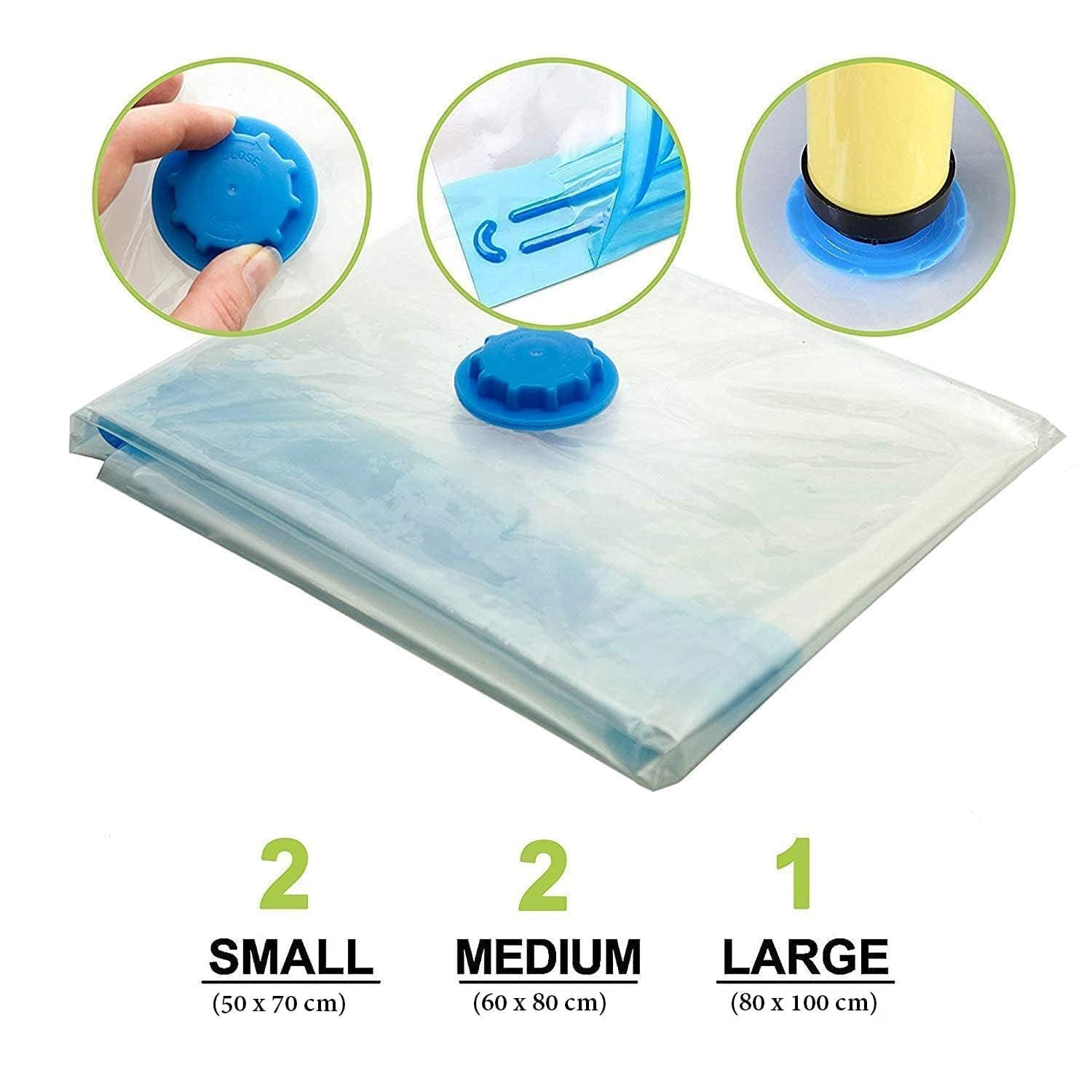 4Mura Vacuum Storage Bags for Clothes with Hand Pump Best Amazon Deals
