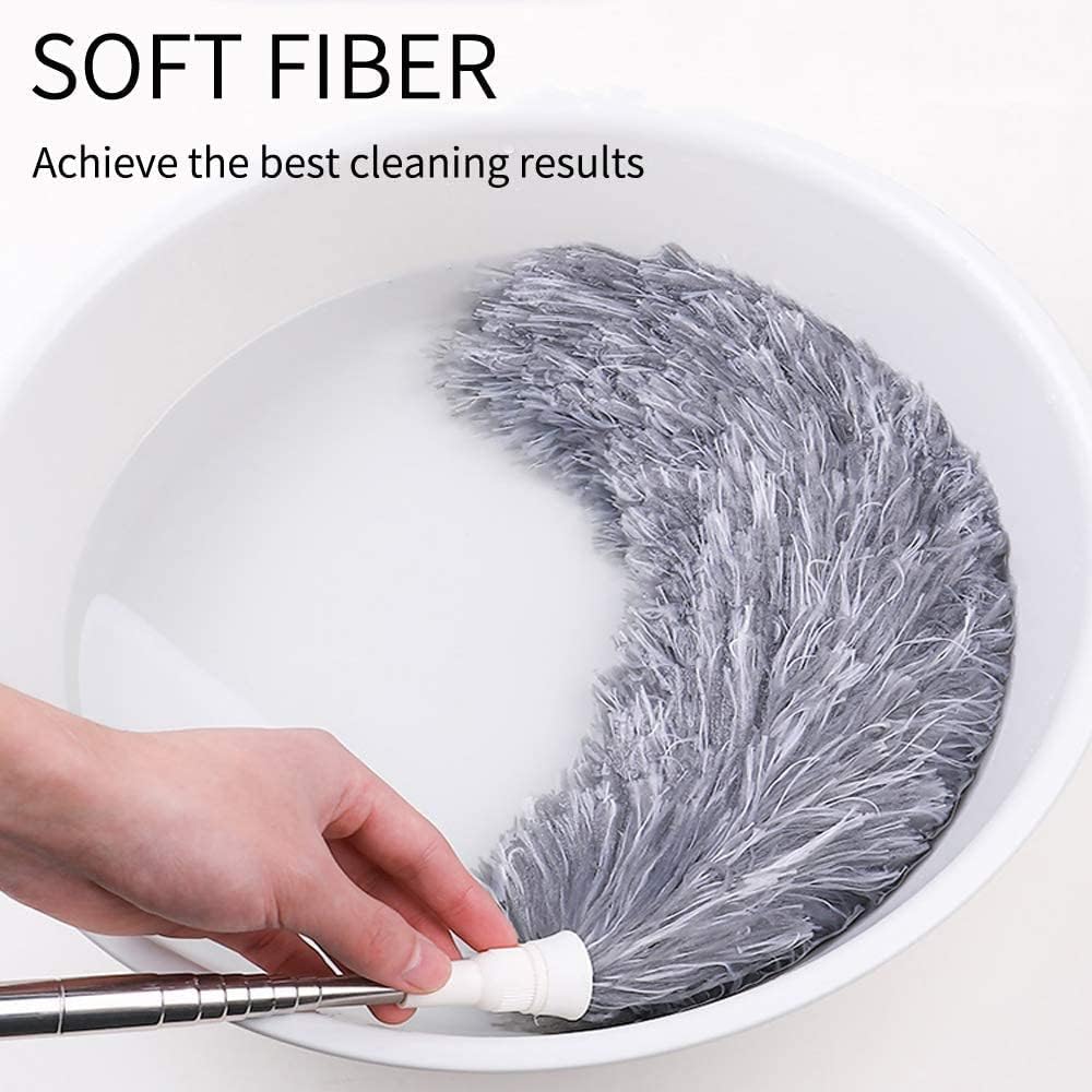 DAZIBAO Microfiber Long Feather Duster- Bendable &Best Amazon Deals