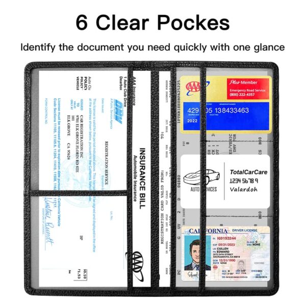 Premium Car Registration and Insurance Card Holder, CarBest Amazon Deals