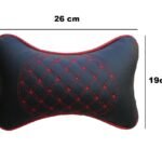 DETACHI Faux Leather Car Neck Rest Pillow/Cushion Set ofBest Amazon Deals