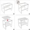 INOVERA (LABEL) Plastic 2 Tier Pool Space Under SinkBest Amazon Deals