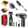 Azriel 7 PCS Car Cleaning Kit with 3-in-1 Mini VacuumBest Amazon Deals