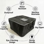 69.5L Under Bed Storage Bag, (54 x 46 x 28 cm), 140 GSMBest Amazon Deals