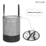 PrettyKrafts 45L Non Woven Wave Printed Round FoldableBest Amazon Deals