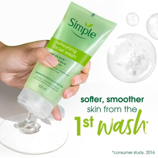 Simple Kind to Skin Refreshing Facial Wash | 100%Best Amazon Deals