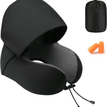 ADOFYS Travel Neck Pillow Memory Foam, Hooded Travel NeckBest Amazon Deals ADOFYS Travel Neck Pillow Memory Foam, Hooded Travel NeckBest Amazon Deals