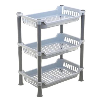 Plastic 3 Layer Multi-Purpose Kitchen Storage BasketBest Amazon Deals