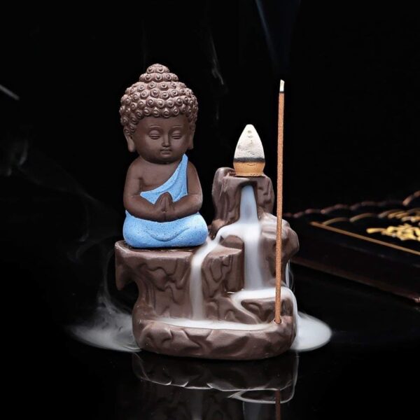 eCraftIndia Meditating Monk Buddha Smoke Backflow ConeBest Amazon Deals eCraftIndia Meditating Monk Buddha Smoke Backflow ConeBest Amazon Deals