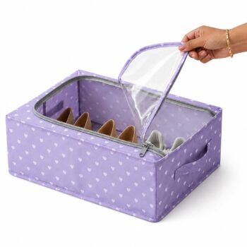 DecorTwist Transparent Shoe Storage Box for Closet &Best Amazon Deals DecorTwist Transparent Shoe Storage Box for Closet &Best Amazon Deals