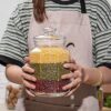 2300 ML Glass Storage Jar Large Airtight KitchenBest Amazon Deals