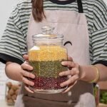 2300 ML Glass Storage Jar Large Airtight KitchenBest Amazon Deals