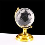 Crystal Glass Globe with Gold Stand forBest Amazon Deals