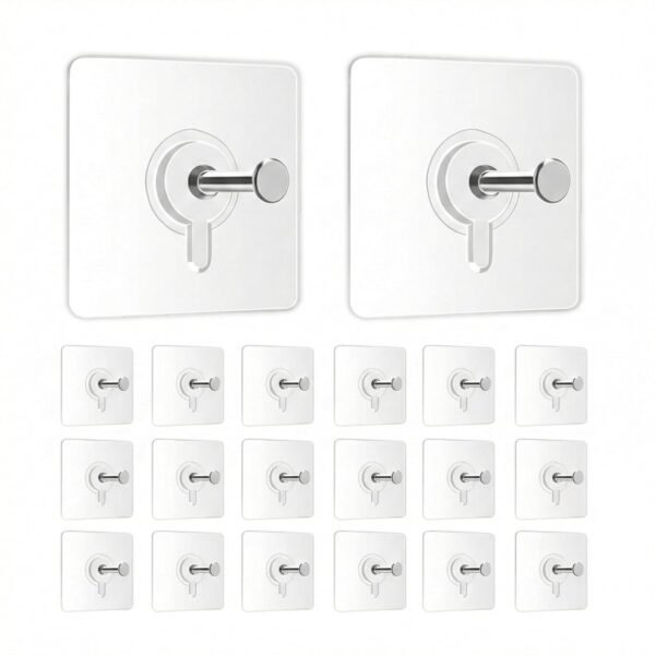 JIALTO 20 Pcs Self Adhesive Hooks for Secure Wall HangingBest Amazon Deals