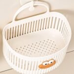 Cute Wall Mounted Storage Basket with Handle | Punch-FreeBest Amazon Deals