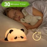 One94Store Kids Sleeping Panda Touch Silicone Night Lamp Best Amazon Deals