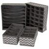 Niwlix Fabric Set Of 4 Foldable Wardrobe DrawerBest Amazon Deals