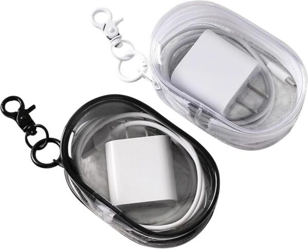 Travel Cable Organizer Compact Clear Storage Bag forBest Amazon Deals Travel Cable Organizer Compact Clear Storage Bag forBest Amazon Deals