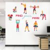 Abstract Art - Sports - Fitness - Gymnastic - Find YourBest Amazon Deals