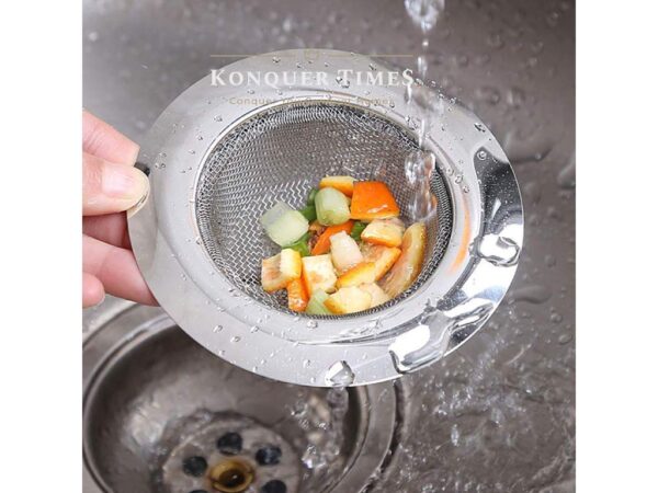 Konquer TimeS Stainless Steel Kitchen Strainer, SinkBest Amazon Deals