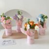 VRB Dec 1pcs Artificial Crochet Flower Bouquet/ArtificialBest Amazon Deals