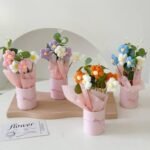 VRB Dec 1pcs Artificial Crochet Flower Bouquet/ArtificialBest Amazon Deals