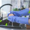Silicone Dish Washing Gloves for Kitchen & BathroomBest Amazon Deals