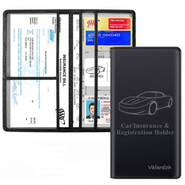 Premium Car Registration and Insurance Card Holder, CarBest Amazon Deals