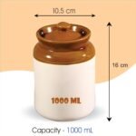 Handmade Ceramic Pickle Jar with Lid | Achar Container |Best Amazon Deals