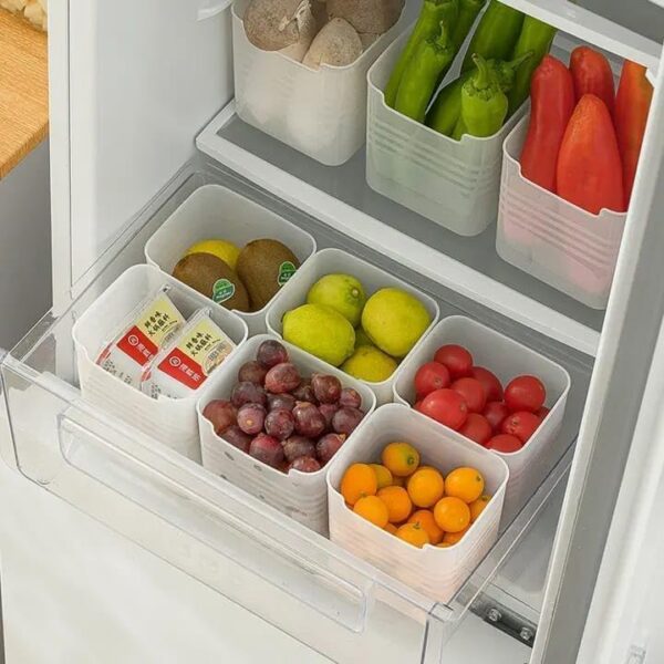HomeWiz 6-Piece Fridge Storage Box Set | MultipurposeBest Amazon Deals