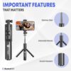 Tygot Bluetooth Extendable Selfie Stick with WirelessBest Amazon Deals
