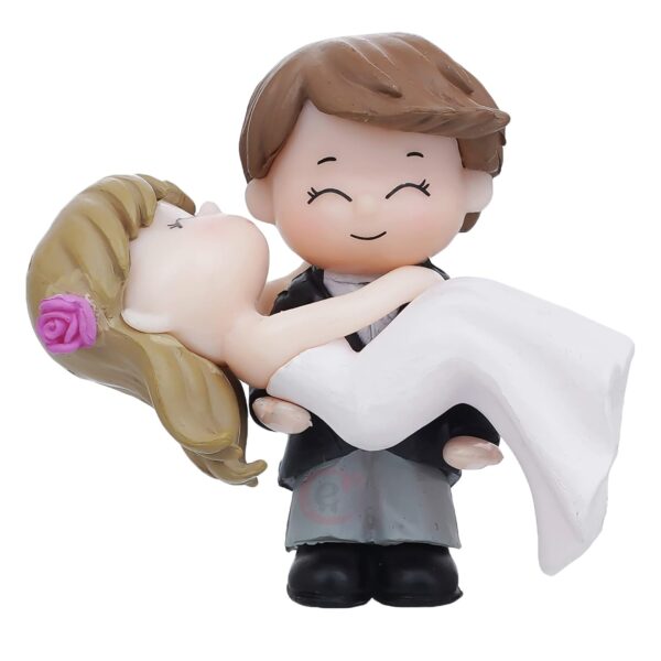 eCraftIndia Plastic Bride Kissing Groom Romantic CoupleBest Amazon Deals