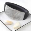 Kitchen Stainless Steel Garlic Press with ErgonomicBest Amazon Deals